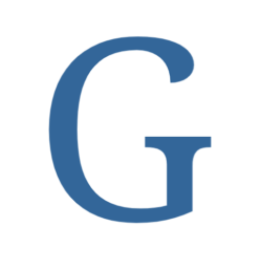 Facebook logo on blue background